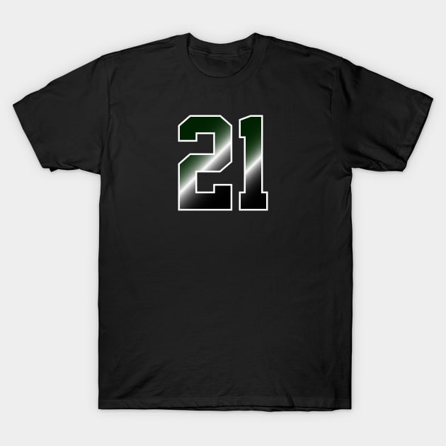 Number 21 T-Shirt by Eric Okore